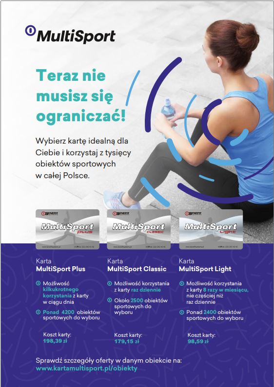 Karta MULTISPORT dla członków Małopolskiej OIIB