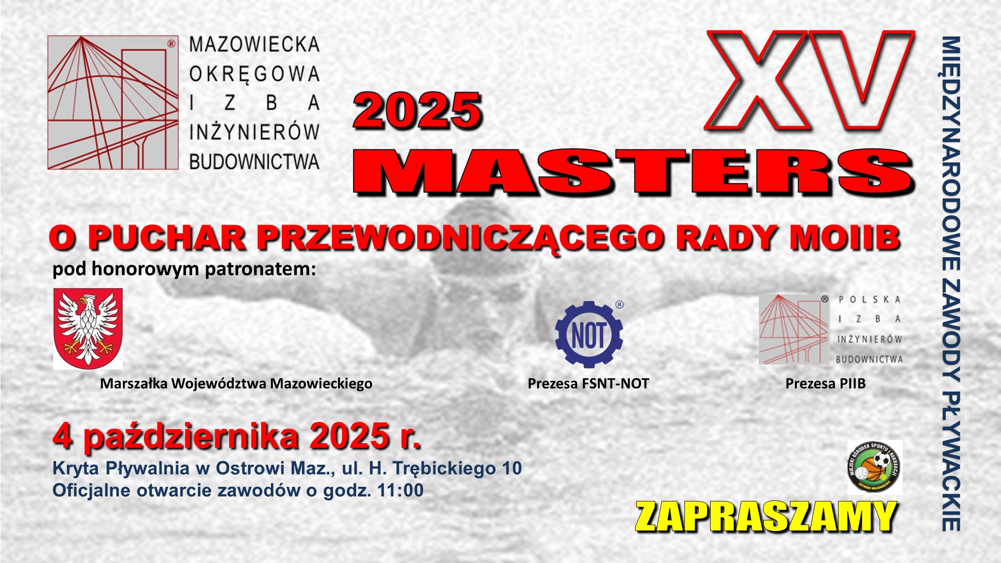🏊‍♂️ Reprezentuj Małopolskę w prestiżowych zawodach pływackich! 🏆