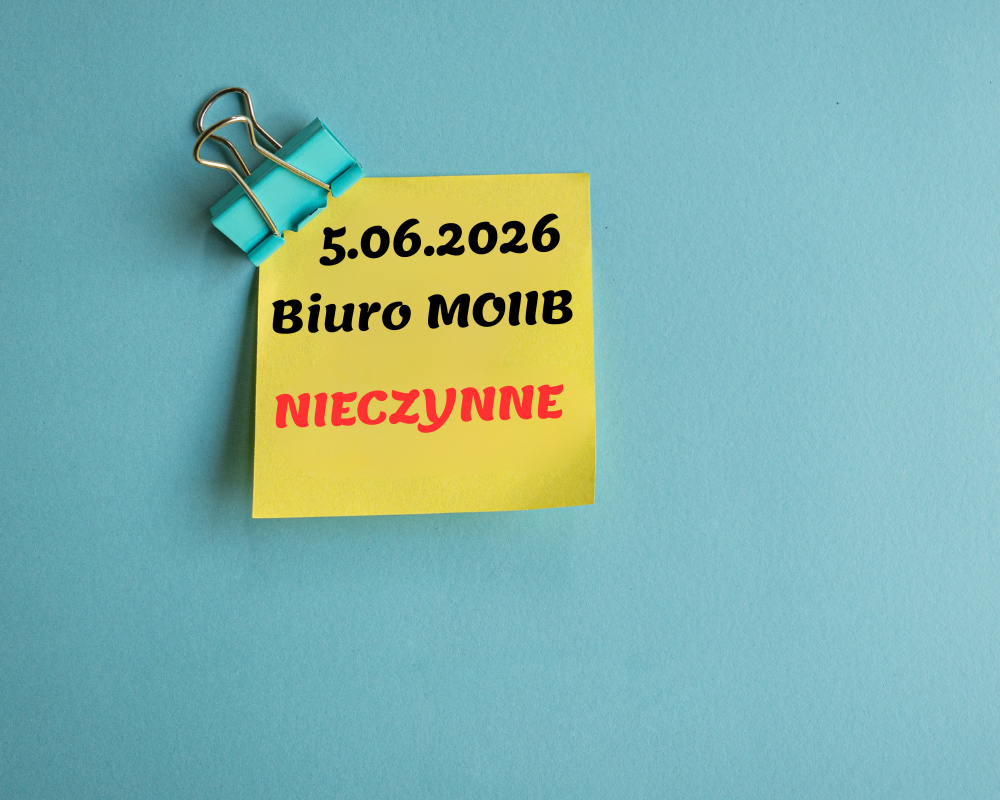 Informacja dotycząca pracy Biura Małopolskiej OIIB