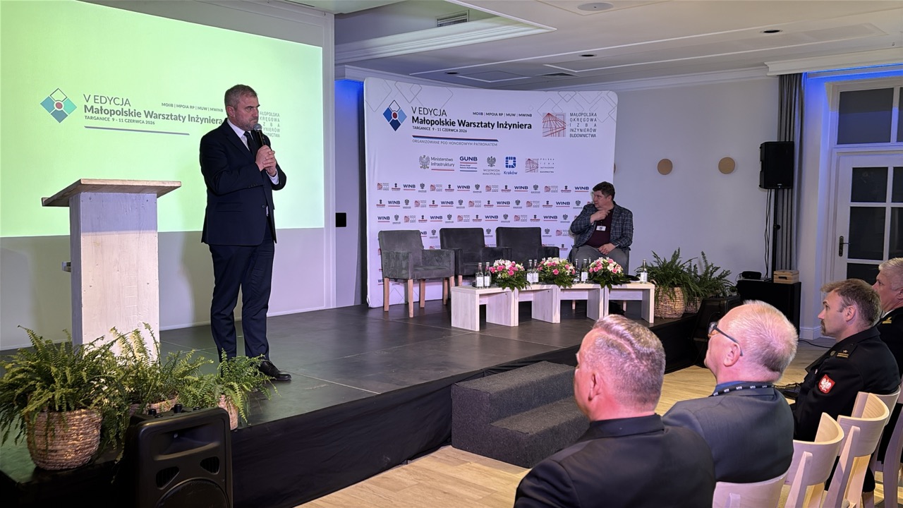 Nagrania z pierwszego dnia V Małopolskich Warsztatów Inżyniera już na Portalu Małopolskiej OIIB