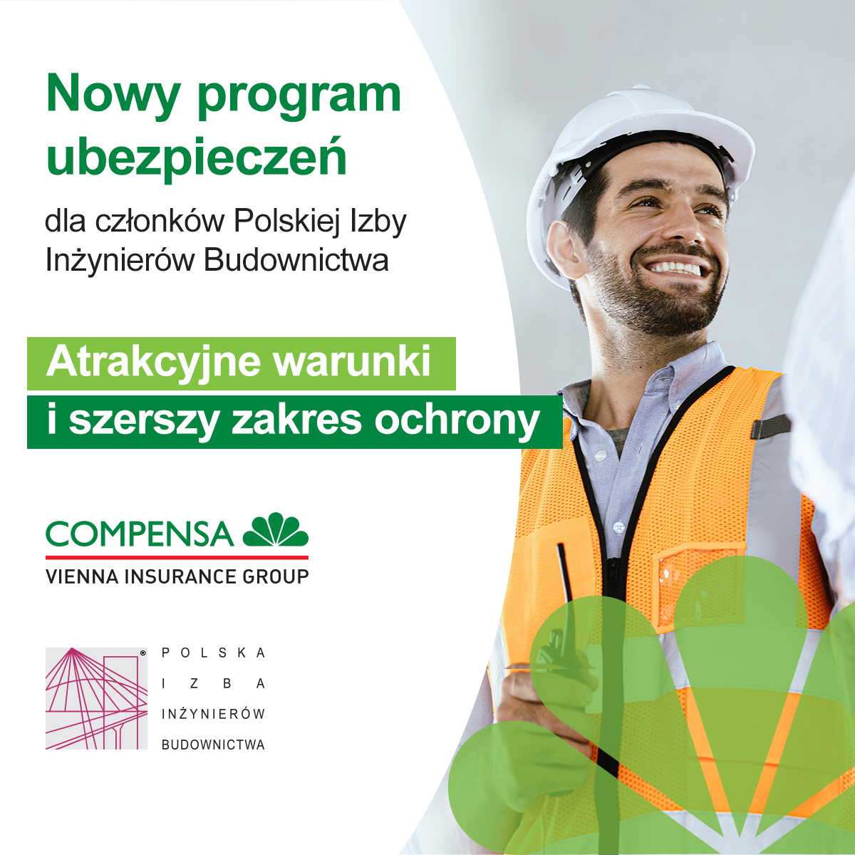 Ubezpieczenia dla członków Małopolskiej Okręgowej Izby Inżynierów Budownictwa